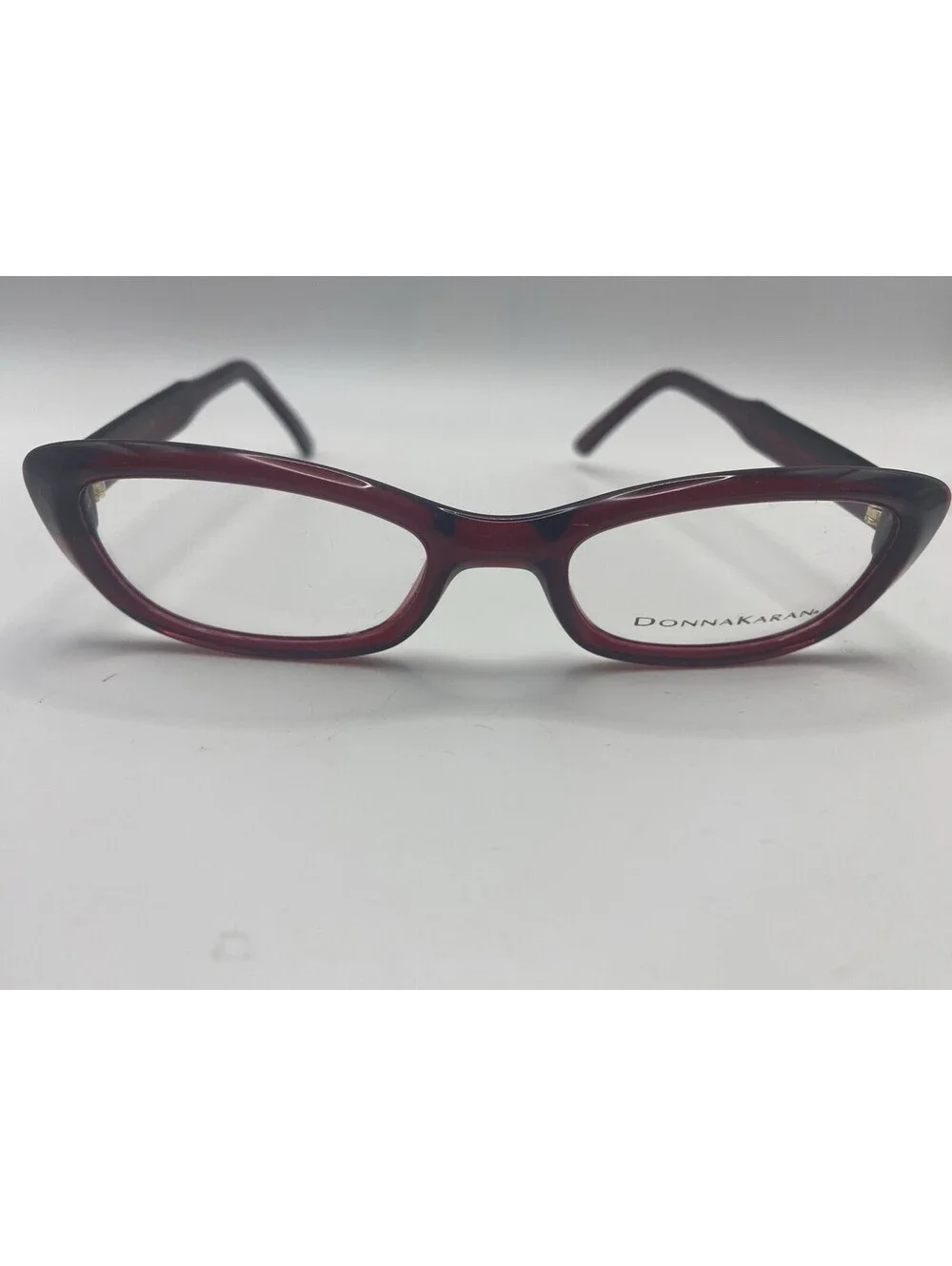 Donna Karan DK126 351 Red Eyeglass Frames 51-19-140 Womens Rectangular